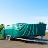 Husa de protectie impermeabila din prelata pentru ambarcatiuni – dimensiuni la comanda
