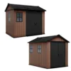 Magazie din plastic Keter Newton Plus 975 maro