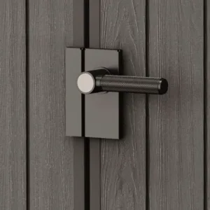 Magazie din plastic KETER Darwin 6x6 gri incuietoare