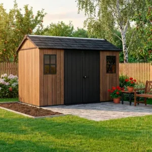 Magazie din plastic Keter Apex 1175 montaj exterior