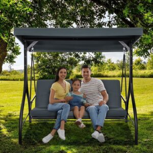 Detaliu tiv cusut manual pe acoperis textil de schimb pentru balansoar, material profesional rezistent Trufi.ro