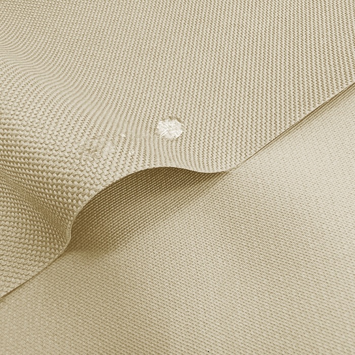 material-tesatura-impermeabila-tratata-UV-bej-deschis-101 Tesatura exterior impermeabila Oxford 600D tratata UV, rola de 160 cm latime, bej deschis